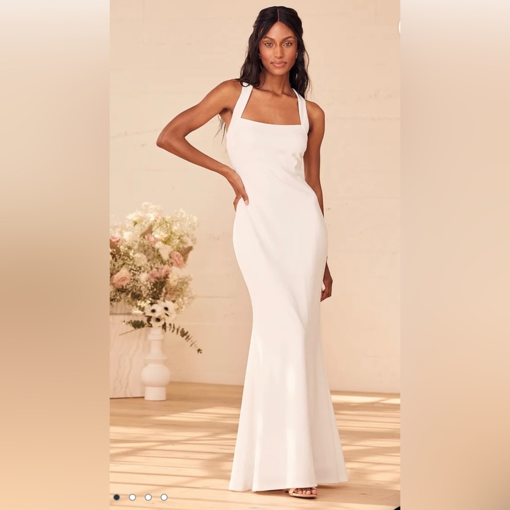 Lulus wedding dress